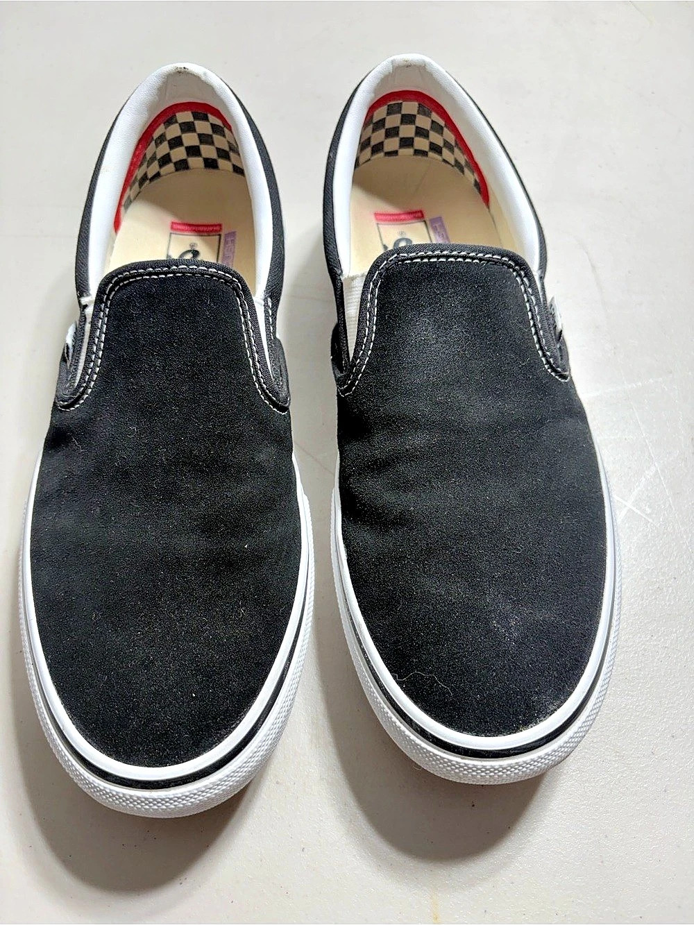 Vans Classic Slip-On Black & White US 12